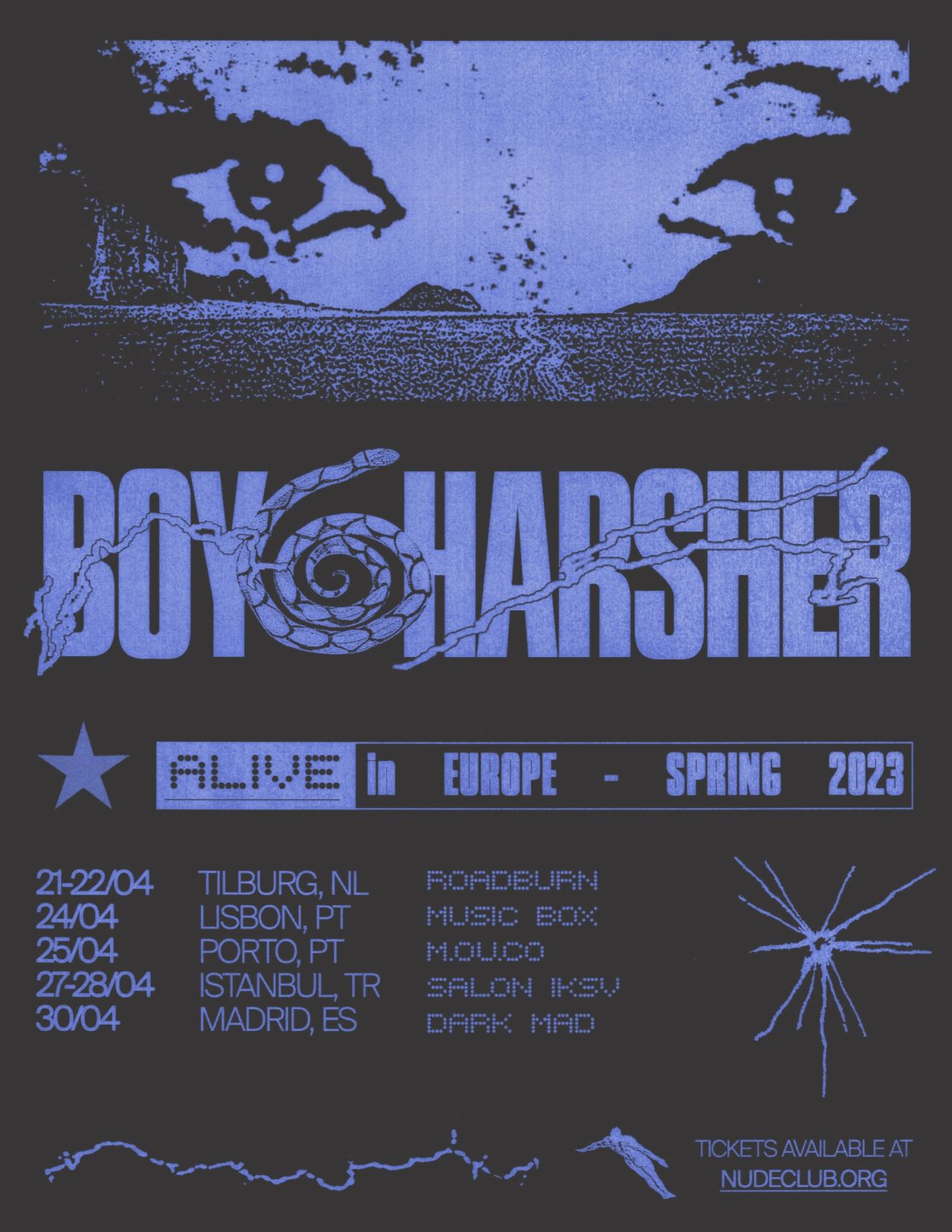 BOY HARSHER Regresso a Portugal com datadupla em Abril de 2023 • LOUD!