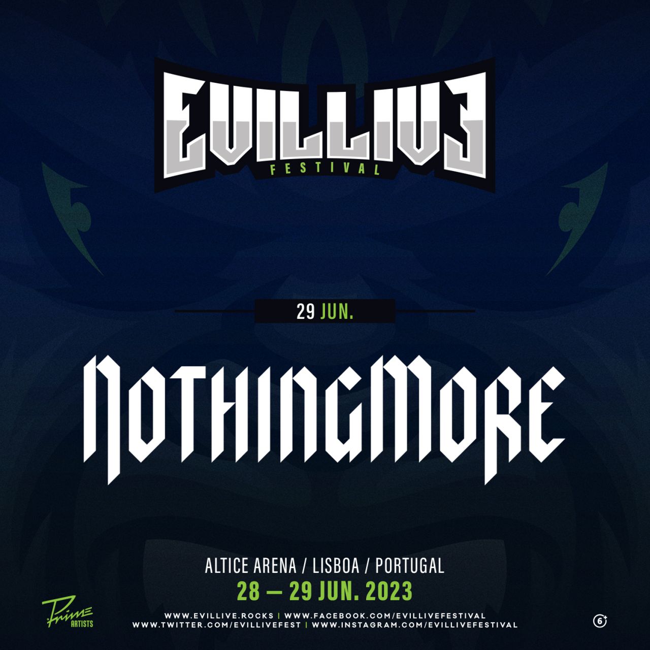 EVIL LIVE FESTIVAL Cinco novos nomes juntamse aos cabeçasdecartaz